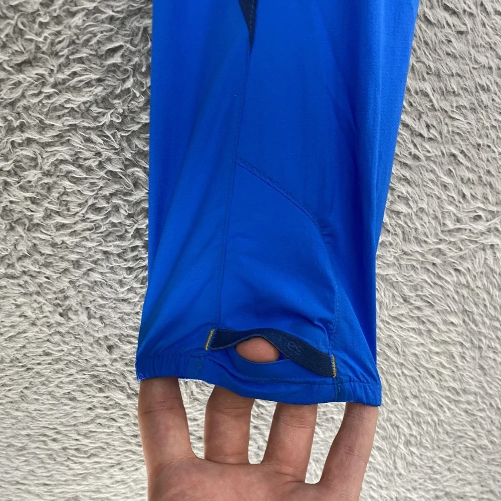 Salomon‎ Clima Wind Jacket Mens Large Blue Lightweight Running Full Zip
